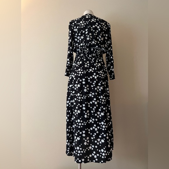 Maje dress , long sleeve dress, floral print - Picture 4 of 8